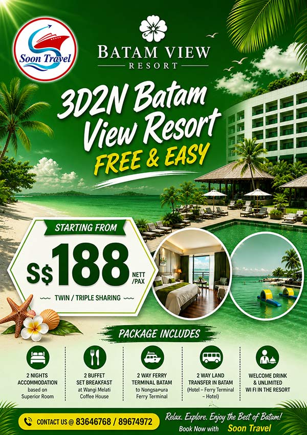 Batam 3D2N View Resort