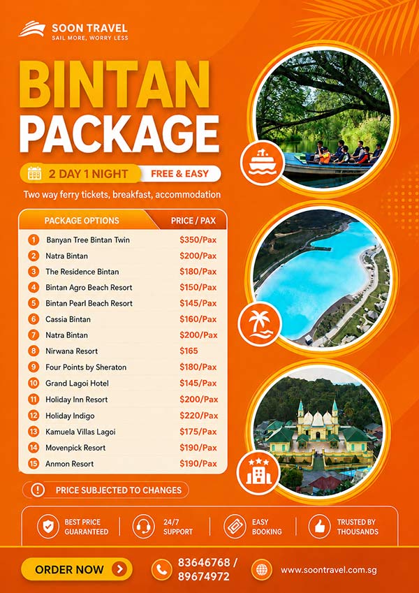 Bintan Free & Easy Packages