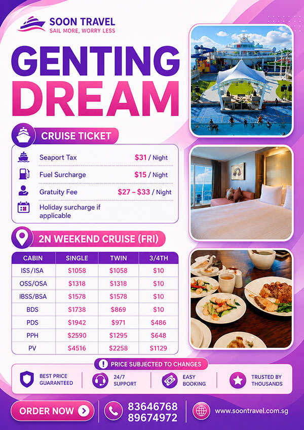 Genting Dream Cruise 3D2N