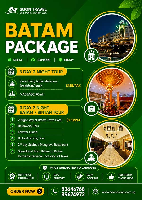 Batam 3D2N Packages